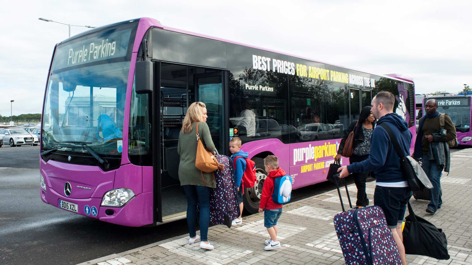 Purple Parking Park and Ride