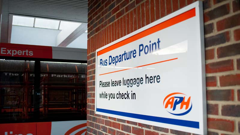 APH Park and Ride - Departure Point
